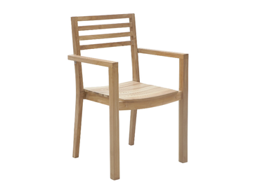 DEHORS - Garden chair with armrests by Il Giardino di Legno - view 2